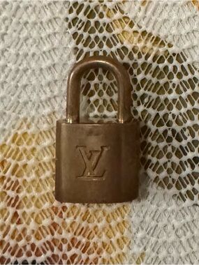 Louis Vuitton Brass Lock Core in Warm Brass Tone